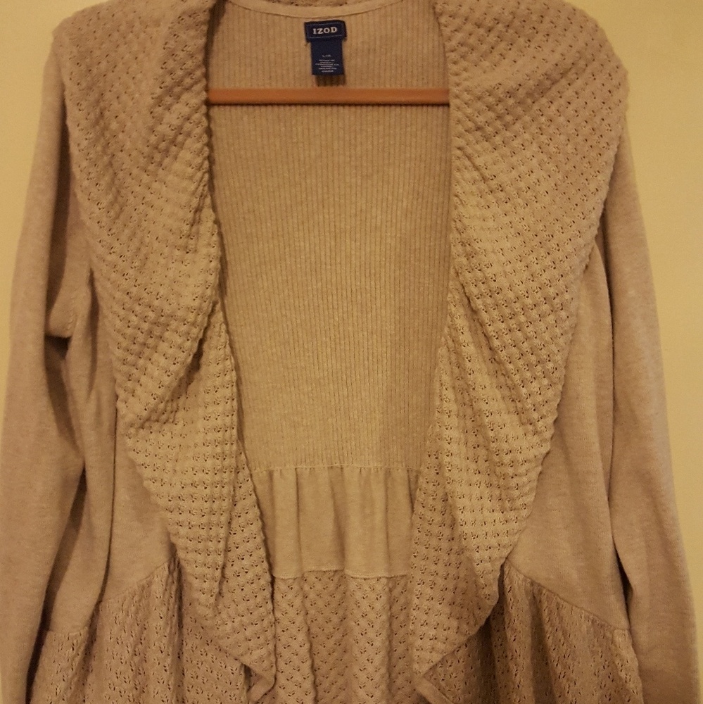 Izod sweater wrap